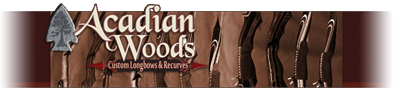 Acadian Woods Custom Traditional Bows